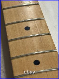 2004 Fender Stratocaster Mexico Maple Neck 21-Frets 9.5 Skunk Stripe Satin