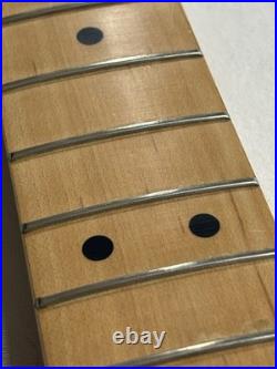 2004 Fender Stratocaster Mexico Maple Neck 21-Frets 9.5 Skunk Stripe Satin