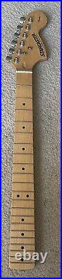 2004 Maple Fender Starcaster Stratocaster Neck 70's Style Headstock EXCELLENT 2004 Maple Fender Starcaster Stratocaster Neck 70's Style Headstock EXCELLENT