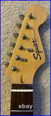 2005 Fender Squier Bullet Stratocaster Neck 60's Headstock EXCELLENT