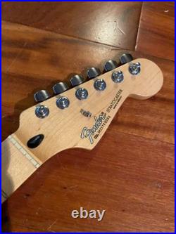 2005 Fender Strat Neck Maple Standard Stratocaster Tuners Plate 9.5 Radius