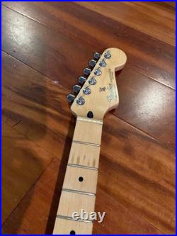 2005 Fender Strat Neck Maple Standard Stratocaster Tuners Plate 9.5 Radius