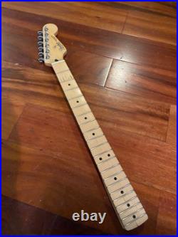 2005 Fender Strat Neck Maple Standard Stratocaster Tuners Plate 9.5 Radius