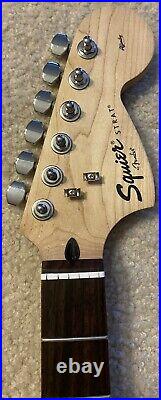 2006 Fender Squier Affinity Stratocaster Neck 70's Style Headstock EXCELLENT