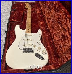 2006 MIM Fender Strat Reverse Neck Olympic White With Hsc Free Shipping