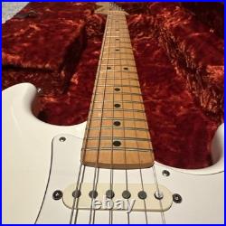 2006 MIM Fender Strat Reverse Neck Olympic White With Hsc Free Shipping