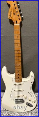 2006 MIM Fender Strat Reverse Neck Olympic White With Hsc Free Shipping