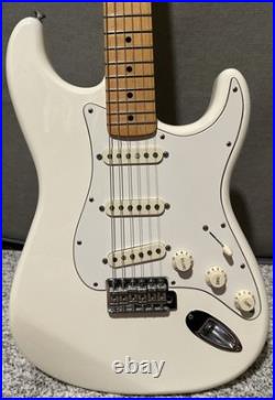 2006 MIM Fender Strat Reverse Neck Olympic White With Hsc Free Shipping