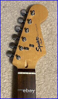 2007 Fender Squier Bullet Stratocaster Neck 60's Headstock EXCELLENT