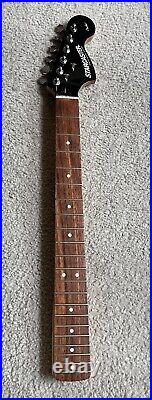 2007 Fender Starcaster Stratocaster Rosewood Neck with Black Metallic Headstock 2007 Fender Starcaster Stratocaster Rosewood Neck with Black Metallic Headstock