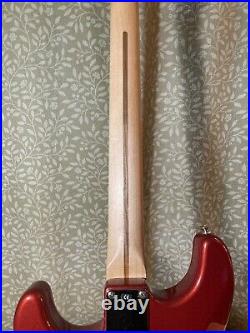 2007 Fender Stratocaster Neck 1996 Body Candy Apple Red Metallic MIM Partscaster