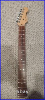 2008 Fender American Strat Stratocaster Deluxe Rosewood Neck Locking Tuners VG