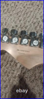 2008 Fender American Strat Stratocaster Deluxe Rosewood Neck Locking Tuners VG