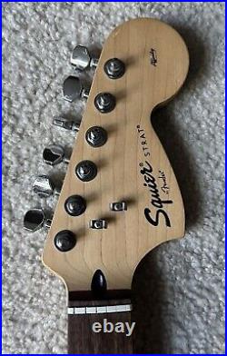 2008 Fender Squier Affinity Stratocaster Neck 70's Style Headstock EXCELLENT
