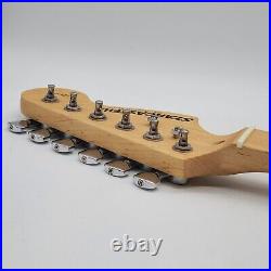 2008 Fender Starcaster Stratocaster Loaded Maple Neck 70's Style Headstock
