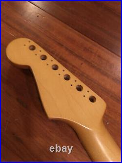 2008 Fender Stratocaster Standard Strat Amber Maple Neck