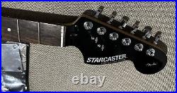 2009 Fender Starcaster Stratocaster Rosewood Neck withBlack Headstocks With Locking