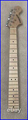 2009 Maple Fender Starcaster Stratocaster Neck 70's Style Headstock NEAR MINT