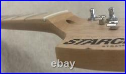 2009 Maple Fender Starcaster Stratocaster Neck 70's Style Headstock NEAR MINT