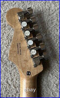 2009 Squier by Fender SE Loaded Stratocaster Neck 60's Headstock SOME FLAMES