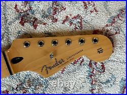 2010 Fender Deluxe Limited Player Stratocaster guitar neck maple