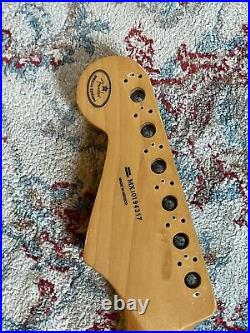 2010 Fender Deluxe Limited Player Stratocaster guitar neck maple