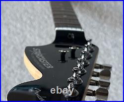 2010 Fender Starcaster Stratocaster Rosewood Neck Black Headstock VERY GOOD