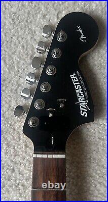 2010 Fender Starcaster Stratocaster Rosewood Neck withBlack Headstock MINT PERFECT