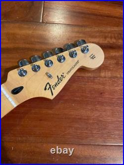 2010 Fender Strat Neck Maple Standard Stratocaster Tuners 9.5 Radius Med. Jumbo