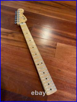 2010 Fender Strat Neck Maple Standard Stratocaster Tuners 9.5 Radius Med. Jumbo