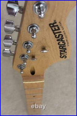 2010 Maple Fender Starcaster Stratocaster Maple Neck 70's Headstock USA Upgrades