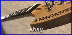 2010 Rosewood Fender Starcaster Stratocaster Neck 70's Style Headstock EXCELLENT