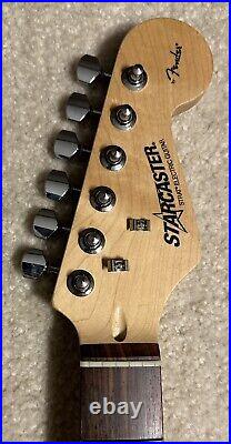 2011 Fender Starcaster Stratocaster Rosewood Loaded Neck -with60's HS EXCELLENT