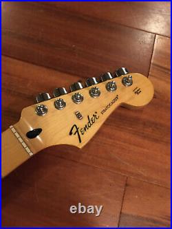2011 Fender Stratocaster Standard Strat Maple Neck Tuners Plate