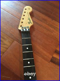 2012 Fender Stratocaster Strat Floyd Rose Nut Neck Rosewood Plate