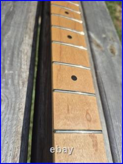 2015 Fender Stratocaster Deluxe Player Strat Neck Maple 12 Radius Medium Jumbo