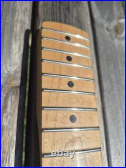 2015 Fender Stratocaster Deluxe Player Strat Neck Maple 12 Radius Medium Jumbo