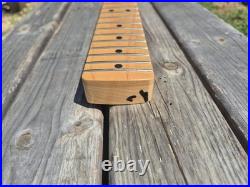 2015 Fender Stratocaster Deluxe Player Strat Neck Maple 12 Radius Medium Jumbo