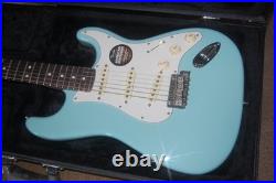 2015 Fender Stratocaster One-piece Rosewood Neck. Daphne Blue