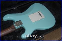 2015 Fender Stratocaster One-piece Rosewood Neck. Daphne Blue