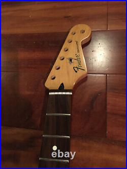 2017 Fender Strat Neck Standard Stratocaster Rosewood Fretboard