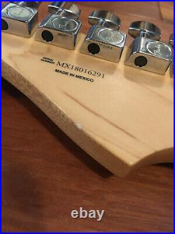 2018 Fender Stratocaster Standard Strat Maple Neck Tuners Plate