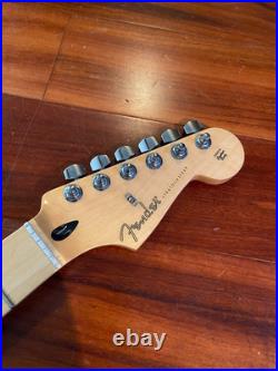 2019 Fender Player Strat Maple Neck Stratocaster Tuners F Plate 9.5 Radius