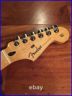 2019 Fender Player Strat Maple Neck Stratocaster Tuners F Plate No Fret Wear