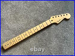 2021 Fender Deluxe Ultra Stratocaster guitar neck