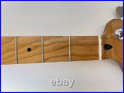 2021 Fender Mexico Precision Bass Neck Roasted Maple