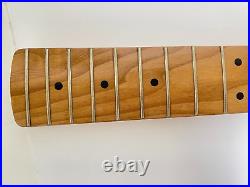 2021 Fender Mexico Precision Bass Neck Roasted Maple