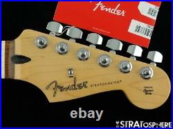 2021 Fender Player Stratocaster Strat NECK TUNERS Modern C Shape Pau Ferro
