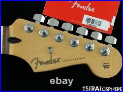 2021 Fender Player Stratocaster Strat NECK with TUNERS, C Shape, Pau Ferro