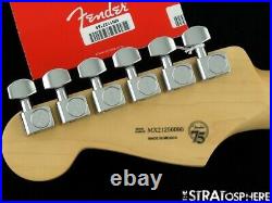 2021 Fender Player Stratocaster Strat NECK with TUNERS Modern C Shape, Pau Ferro